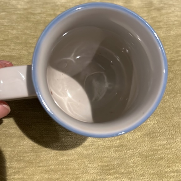 Art Pottery Mug with Chickadees. Copyrighted and signed “W. Morgan” - Picture 6 of 9